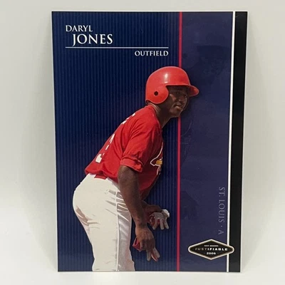 2006 Just Minors Glossy Black Daryl Jones #17 #1/1 STL - Image 1 of 2