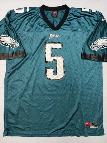 NIKE Vintage NFL Philadelphia Eagles Jersey 5 McNabb in Green Size XL Cover