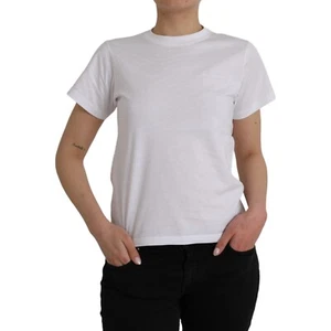 Camiseta BALENCIAGA Blanca 100% Algodón Cuello Redondo Mangas Cortas s. XS RRP 1700usd - Imagen 1 de 11