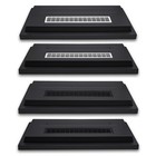 ZooPaul Terrarium Abdeckung schwarz 80x35 100x40 ohne Beleuchtung Deckel Haube