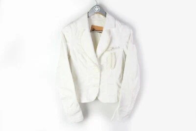 Auténtica chaqueta vaquera para mujer JOHN GALLIANO talla F38 blanca denim Foto 1 de 4