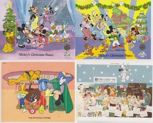 4 Blocks Walt Disney Sierra Leone postfrisch 9340 - Bild 1 von 1