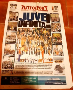 JUVENTUS INFINITA! (COPPA ITALIA JUVE-MILAN) - TUTTOSPORT 22 MAGGIO 2016 - Foto 1 di 6