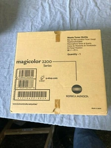 Bottiglia toner rifiuti Konica / Minolta Magicolor serie 2200 1710477-001 - Foto 1 di 2