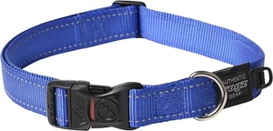 Classic Dog Collar - Blue. XL (43cm - 70cm). - Picture 1 of 5