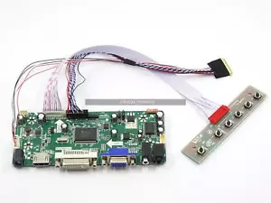 Neu LCD Controller Platine LVDS Kit für LED Panel HDMI + DVI + VGA BT156GW01 V.4 V4 - Bild 1 von 3