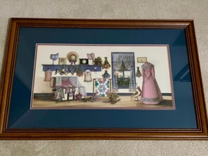 Beth Cummings Volkskunst signiert & nummeriert Limited Edition Druck - Bild 1 von 2