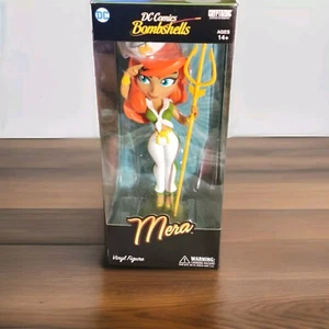 DC Comics Cryptozoic Bombshells Mera Vinyl Figure Salute Staff - Picture 1 of 8