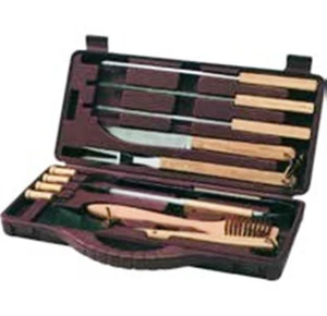 Valigia per barbecue con 12 accessori pic-nic trekking giardino gita viaggi mare - Picture 1 of 1