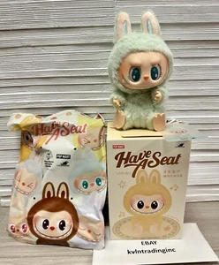Pop Mart Labubu The Monsters Have a Seat QUQU Vinyl Plush - Picture 1 of 8
