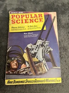POPULAR SCIENCE MAY 1944 Issue World War II ISSUE - Picture 1 of 18