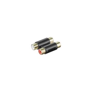 Goobay Adattatore audio doppio RCA Femmina/Femmina - Foto 1 di 2