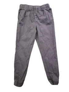 Tommy Bahama Cotton Jogger Youth Boys Size 12 Gray Stretch Elastic Waist Pockets - Picture 1 of 10