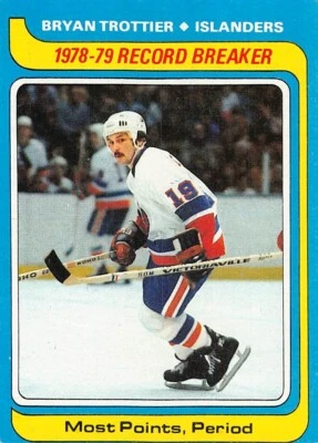 1979-80 Topps Hockey Bryan Trottier RB #165 VG+/EX NEW YORK ISLANDERS - Image 1 of 2