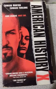 American History X - VHS - Edward Norton - Edward Furlong - Fairuza Balk - Picture 1 of 3