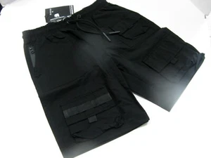 American Stitch Boys/Teen Black Cargo Shorts/Trunks Style SS22-S233K Sz XL NWT - Picture 1 of 3