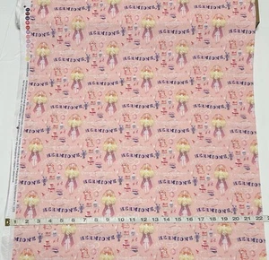 100% Cotton Fabric By the Half Yard - Wizarding World Hermione Pink Background - Picture 1 of 3