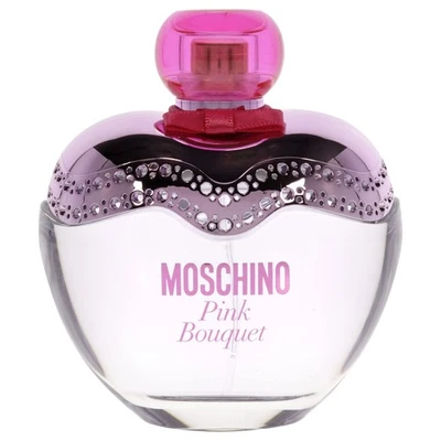 Moschino Pink Bouquet Eau de Toilette Spray para Mujer, 3.4 Onzas Foto 1 de 4
