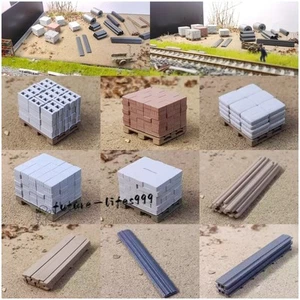 1:64/87 Diorama Bricks Steel Woods Model Railway Layout Building Display Props - Picture 1 of 37