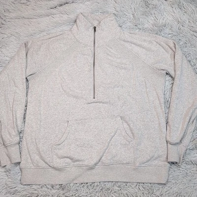 Sudadera BKE Mujer XL Gris Media Cremallera Activa Exterior Bolsillos Cómoda Informal Foto 1 de 4