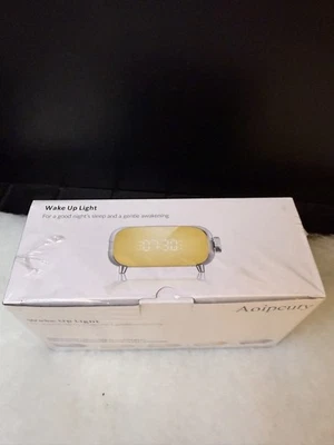 Sunrise Alarm Clock, Built-in Phone Charging Pad, Bluetooth Speaker, night light - Image 1 of 4