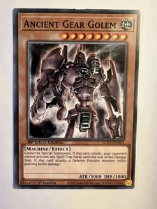 Ancient Gear Golem SGX1-END01 Yugioh Trading Card Speed Duel Academy LP - Picture 1 of 2