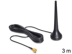 10x Antenne GSM Quadband SMA 2 dBi omnidirektional mit magnetischem Standfuß sta - Bild 1 von 1