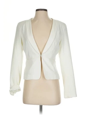 Blazer Cynthia Rowley TJX para mujer marfil XS Foto 1 de 4