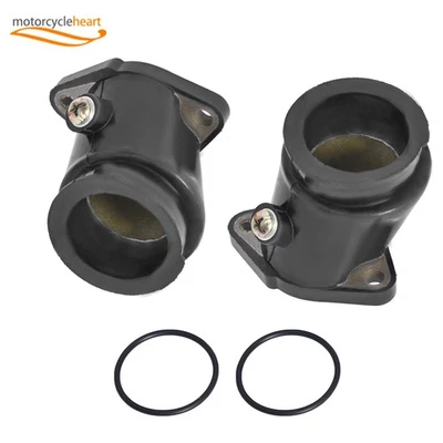 FOR Honda Rebel CA250 CMX250 USA 2pcs Carburetor Carb Intake Manifold Boot Pipe - Image 1 of 4