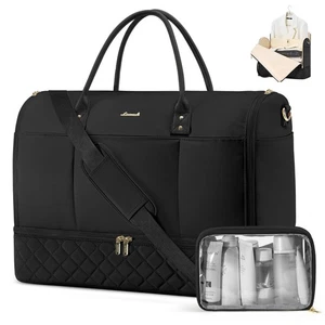 Convertible Garment Duffel Bag for Travel, carry on bag With Toiletry Bag, we... - Picture 1 of 8