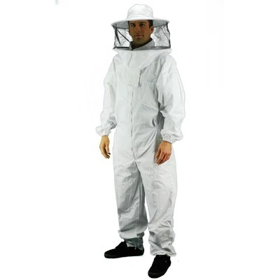 ECO-KEEPER Professional Bee Suit,Beekeeping Supply Suit-Eco Keeper( Round hood)- 4X Large
