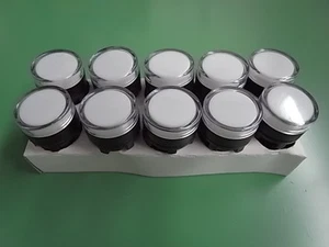 10 st Warnleuchte weiß LED 12 V 22 mm ETAV22white12VDC - Bild 1 von 1