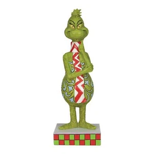 Jim Shore Grinch with Long Scarf Christmas Statue 9" Figurine 6010774 2022 Intro - Picture 1 of 2