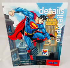 SUPERMAN Canada POST 75th ANNIVERSARY PHILATELIC DETAILS COINS & STAMPS MAGAZINE