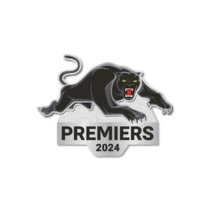 333768 PENRITH PANTHERS 2024 NRL PREMIERS TEAM LOGO LAPEL PIN BADGE - Picture 1 of 1
