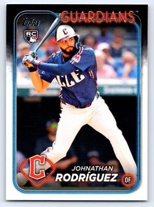 Actualización Topps 2024 RC #US283 Johnathan Rodriguez Cleveland Guardians béisbol - Imagen 1 de 2