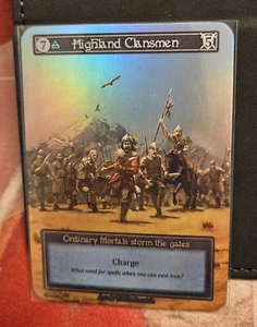 Sorcery Contested Realm TCG Beta Ordinary (Foil) Highland Clansmen NM  - Bild 1 von 6