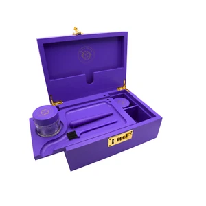 CHIKO CHAKO® Premium Stash Box – Abschließbare Holzbox mit Zahlenschloss - Bild 1 von 4
