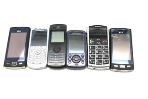 6 x Handy : Sony Ericsson W395 / Motorola W156 /L6 / 2x LG GM360 / Emporia: V20m - Bild 1 von 8