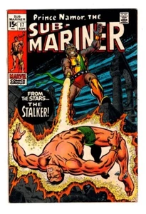 SUB-MARINER 17 (VF- 7.5) 1st KORMOK / 1st DYNORR the STALKER / 1st YENNON * - Picture 1 of 2