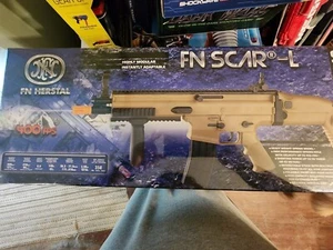 Cybergun FN Herstal-Licensed SCAR-L Airsoft AEG Rifle New in Box - Picture 1 of 4