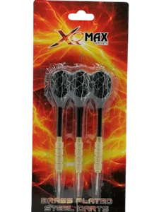 Dartpfeile  XQ MAX Sport Darts  3er Set Brass Plated Steel je 20g Darts - Bild 1 von 1