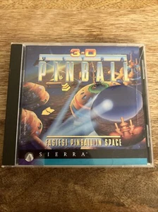 3-D Pinball Video Game Pc Cd-ROM T-Teen Sierra - Picture 1 of 12
