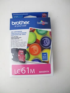 Genuine Brother LC61 (LC61M) Magenta ink cartridge Expires 2011.12 - Picture 1 of 6
