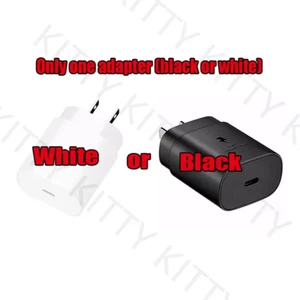 25W USB Fast Wall Charger Type C Charger Block For Samsung Galaxy S23/22/21 LOT - Picture 1 of 29