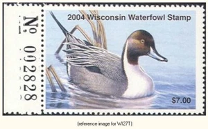 D2K Wisconsin Duck Stamp 2004 $7.00 w/tab - Picture 1 of 1