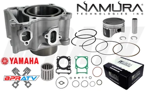 Yamaha Wolverine 450 OEM Stock Bore Cylinder & Namura Piston Gaskets Top End Kit - Foto 1 di 24