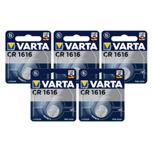 Varta CR1616 Lithium 3V Knopfzelle 1er Blister - Menge wählbar - - Bild 1 von 14