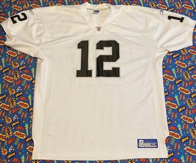 Camiseta de fútbol americano de colección rara Reebok NFL Oakland Raiders Rich Gannon Foto 1 de 4