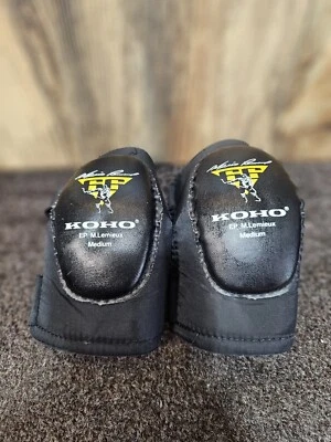 Coderas de hockey sobre hielo Mario Lemieux #66 Penguins NHL Koho SP66 JR tamaño mediano  Foto 1 de 2